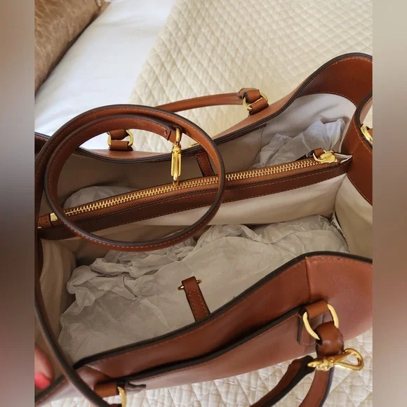 Authentic Ralph Lauren Large Marcy Bag - Picture 5 of 7